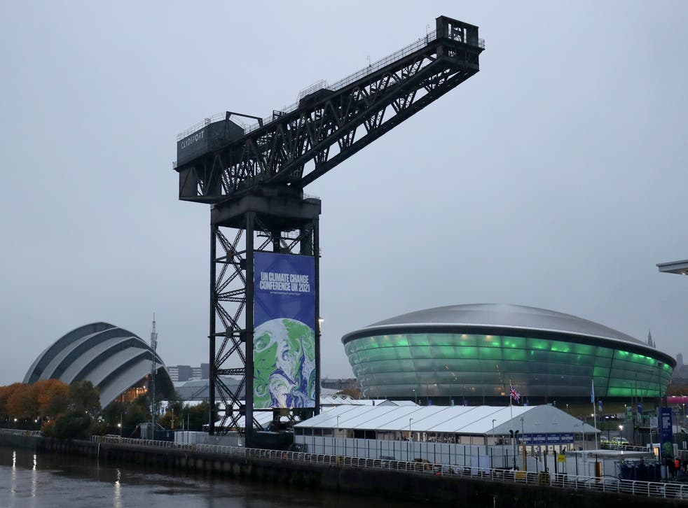 <p>Glasgow, pictured, has been billed as the last best chance to keep global temperature rises to no more than 1.5C</p>