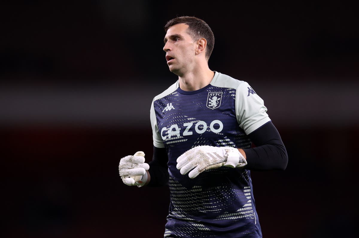 Emi Martinez: Aston Villa goalkeeper set to face West Ham despite rushing to Argentina for family emergency