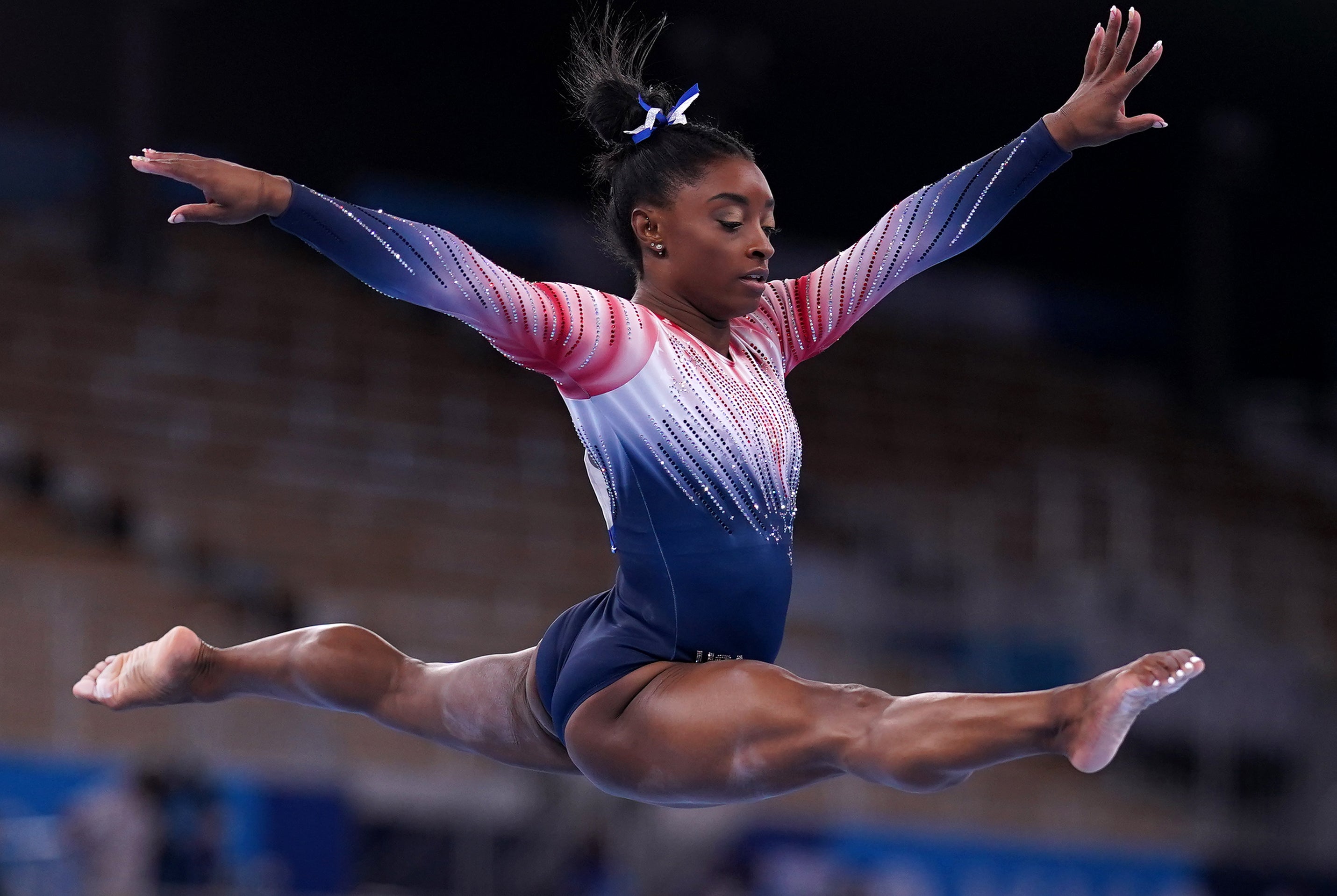 Simone Biles revealed her struggles with the “twisties” during the Tokyo Games (Mike Egerton/PA)