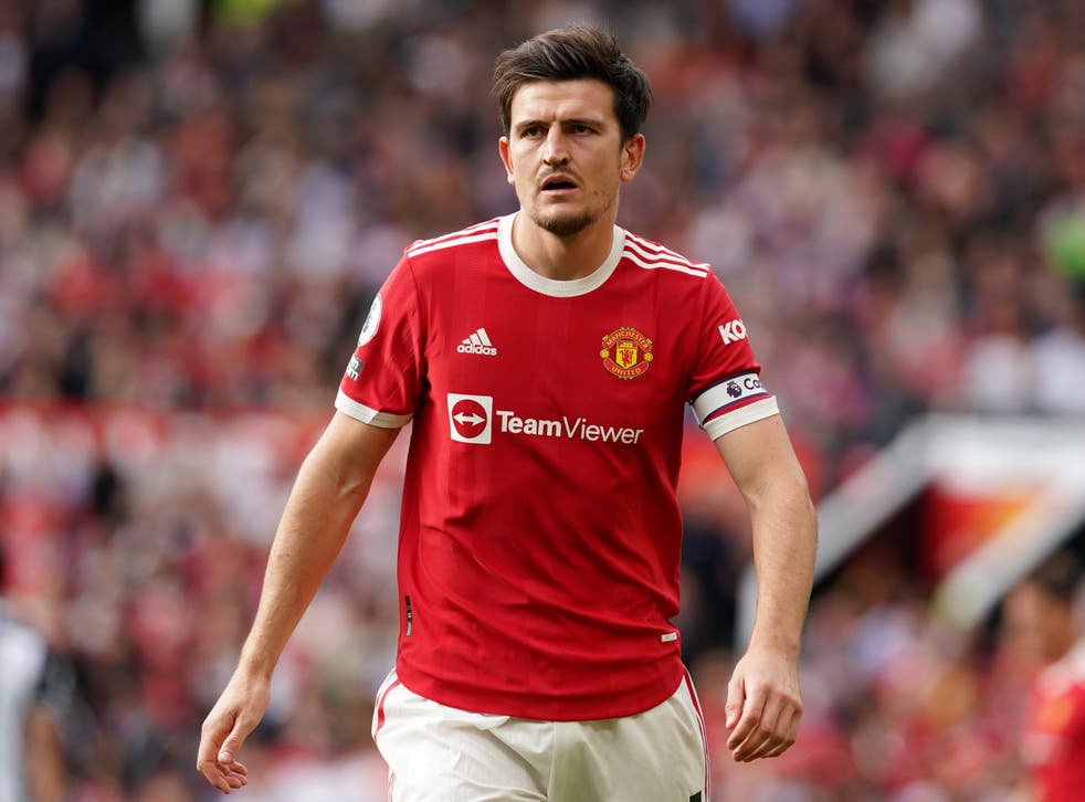 Harry Maguire apologised to Manchester United fans after last weekend’s 5-0 loss to Liverpool (Martin Rickett/PA).