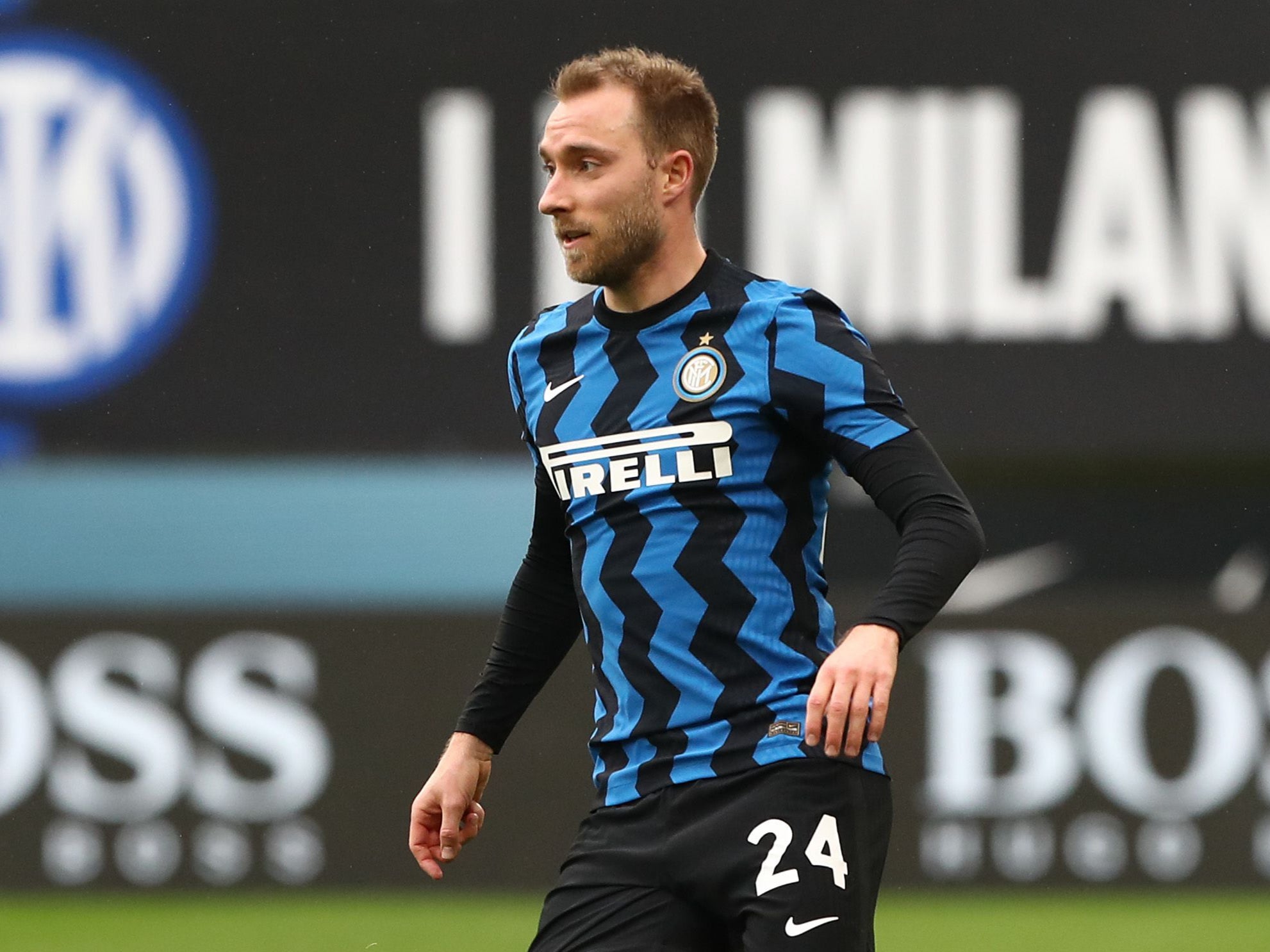 <p>Christian Eriksen played for Inter Milan as they won the Serie A title last season  </p>