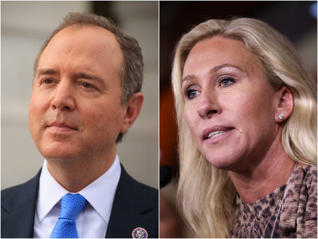 El demócrata Adam Schiff ha dicho que 'los MTG están legítimamente locos'