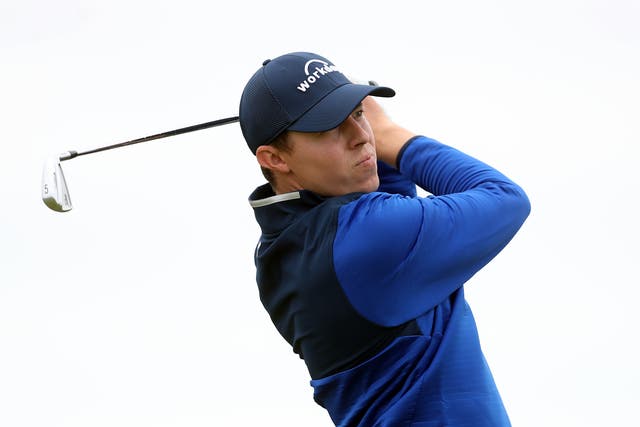 Pre-tournament favourite Matt Fitzpatrick suffered a poor end to round two in the Butterfield Bermuda Championship (David Davies/PA)
