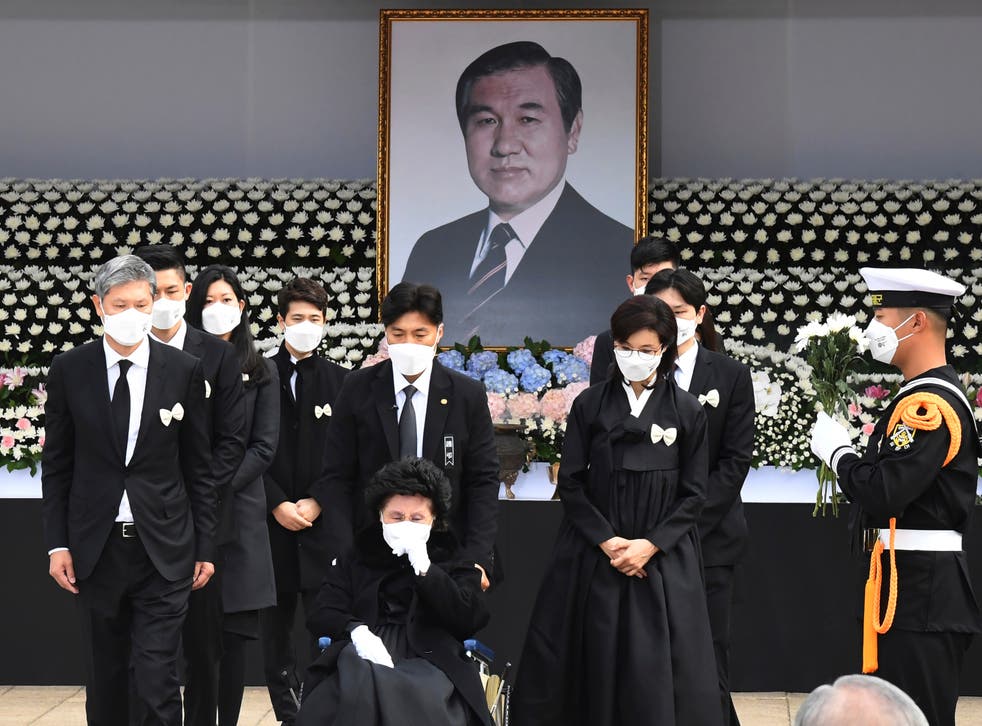 South Korea Rohs Funeral