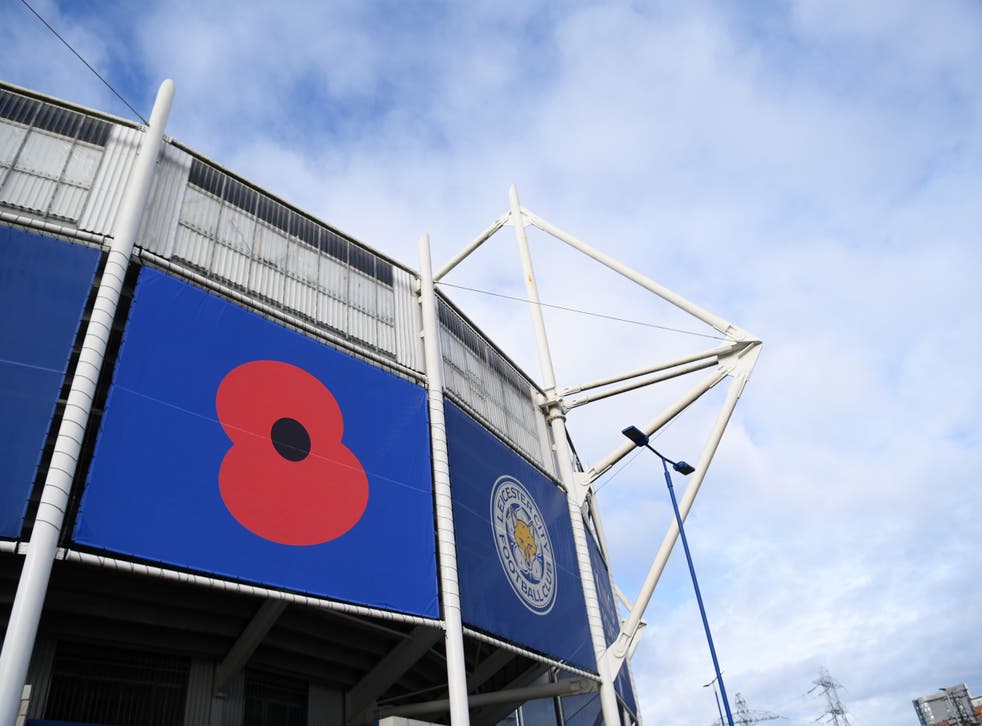 <p>The King Power Stadium prepares to welcome Arsenal </p>