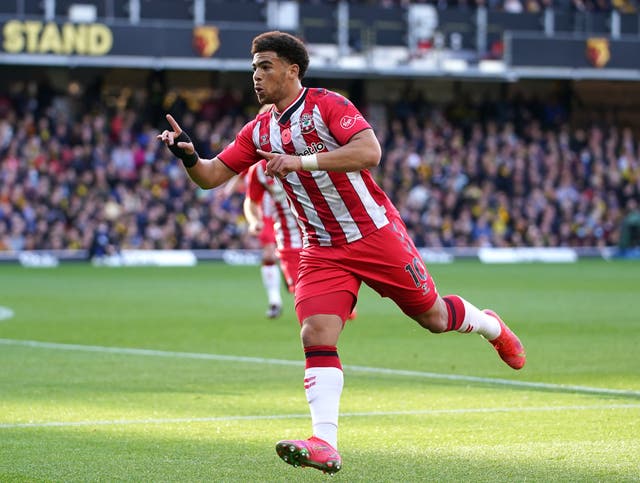 Che Adams scored the only goal of the game (Tess Derry/PA)