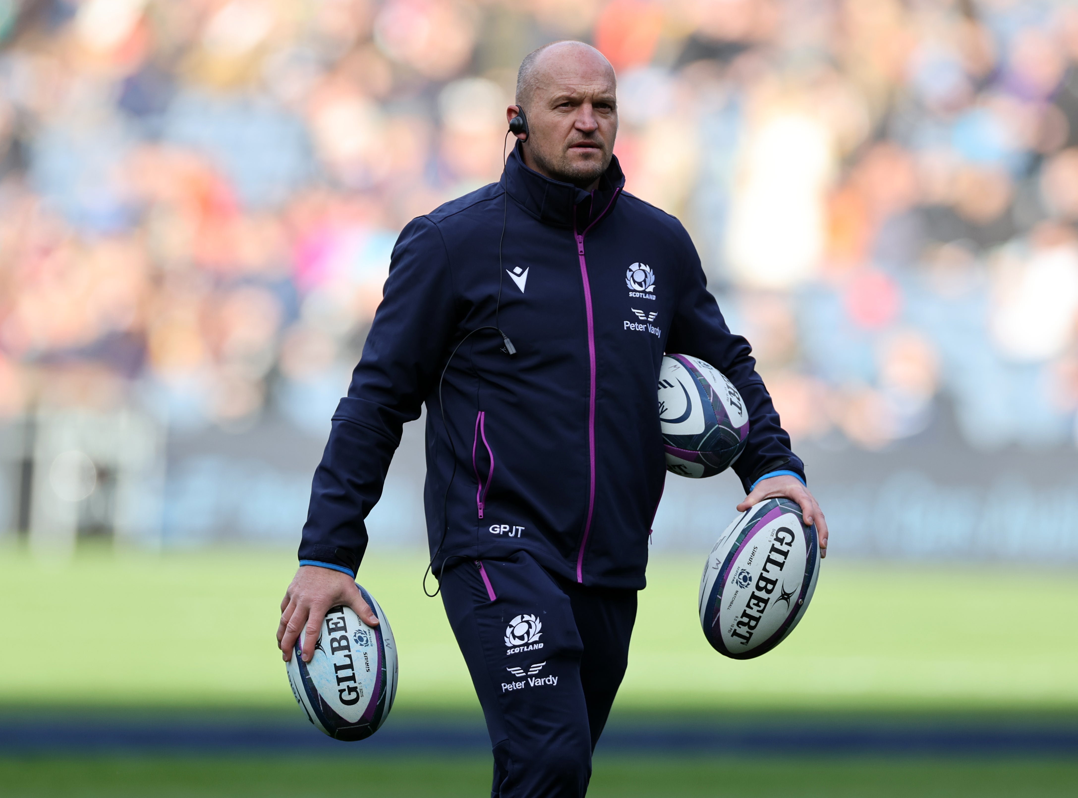 Gregor Townsend saw his Scotland side record a comprehensive win over Tonga (Steve Welsh/PA)