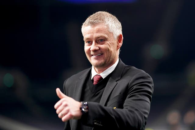 Manchester United manager Ole Gunnar Solskjaer saw his side claim a 3-0 win at Spurs (John Walton/PA)