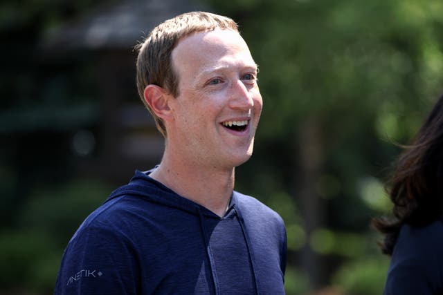 <p>Facebook founder Mark Zuckerberg was accused of allowing platform be used for ‘greenwashing’  campaigns</p>