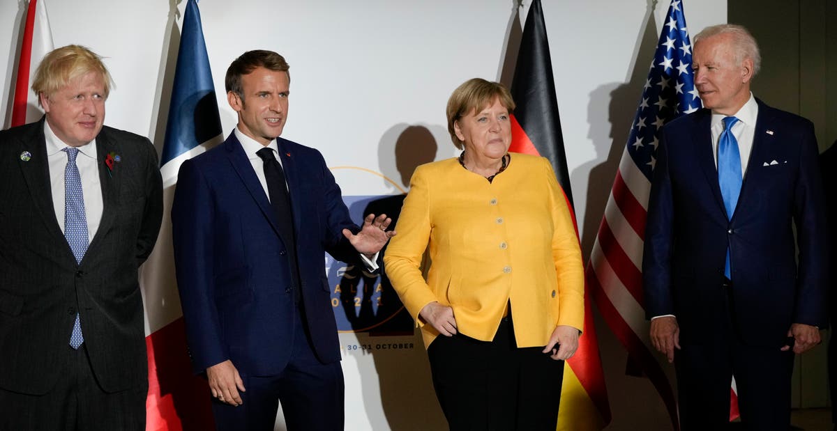 G-20 leaders turn to climate change on last day of summit