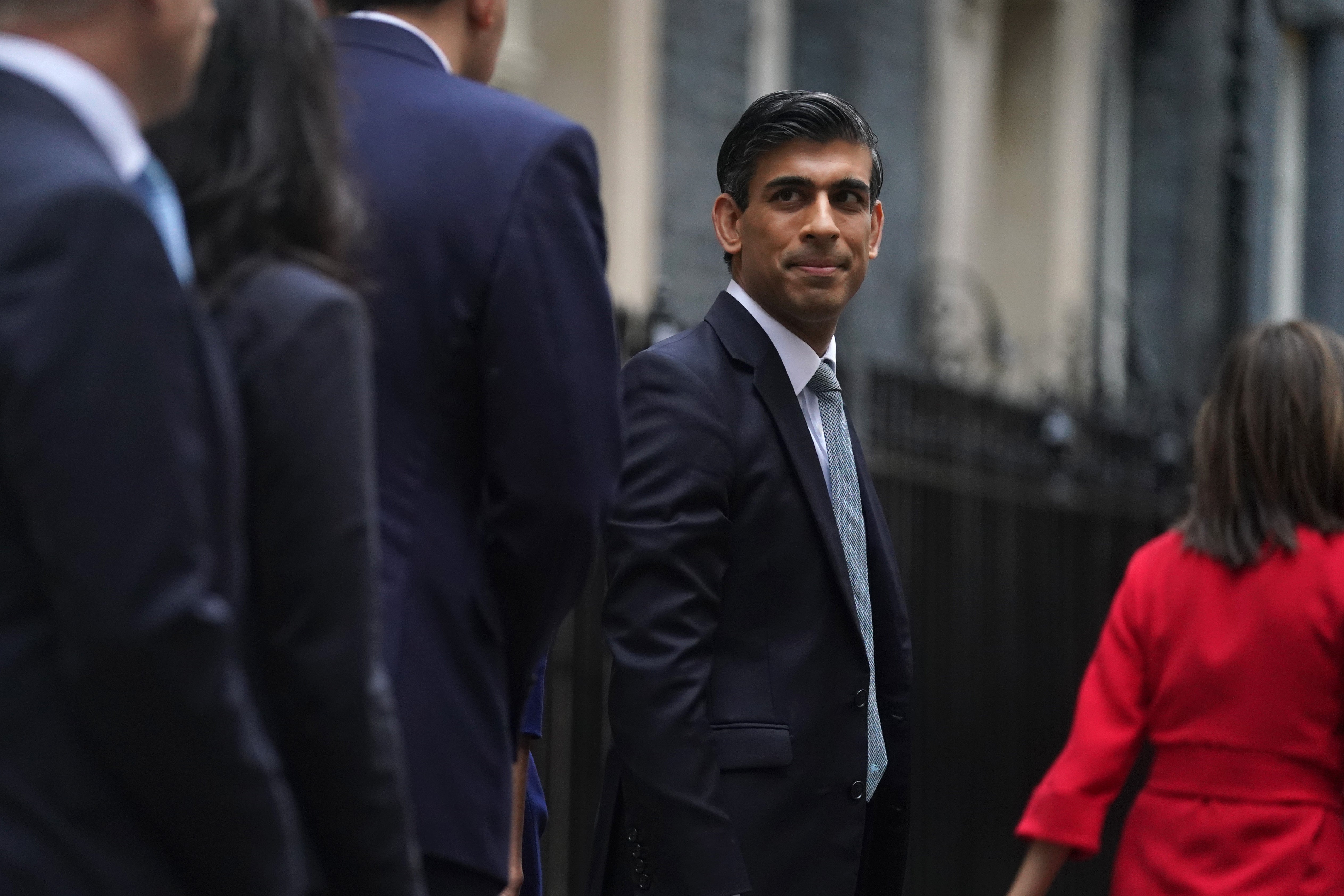 Chancellor of the Exchequer Rishi Sunak has said that a rate rise could add billions to the state’s debt mountain (Victoria Jones/PA)