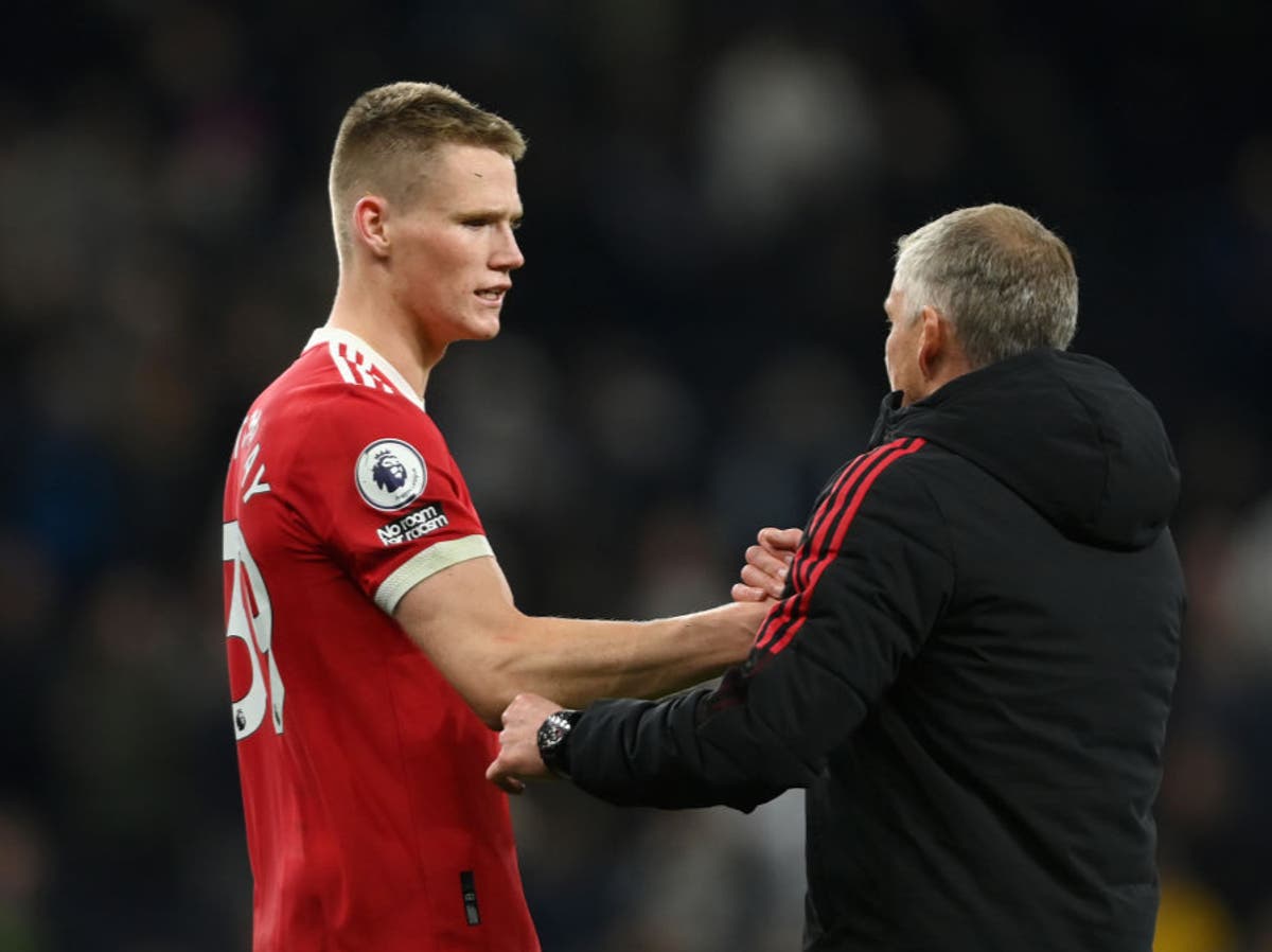 Scott McTominay ‘absolutely brilliant’ in Manchester United win, says Ole Gunnar Solskjaer