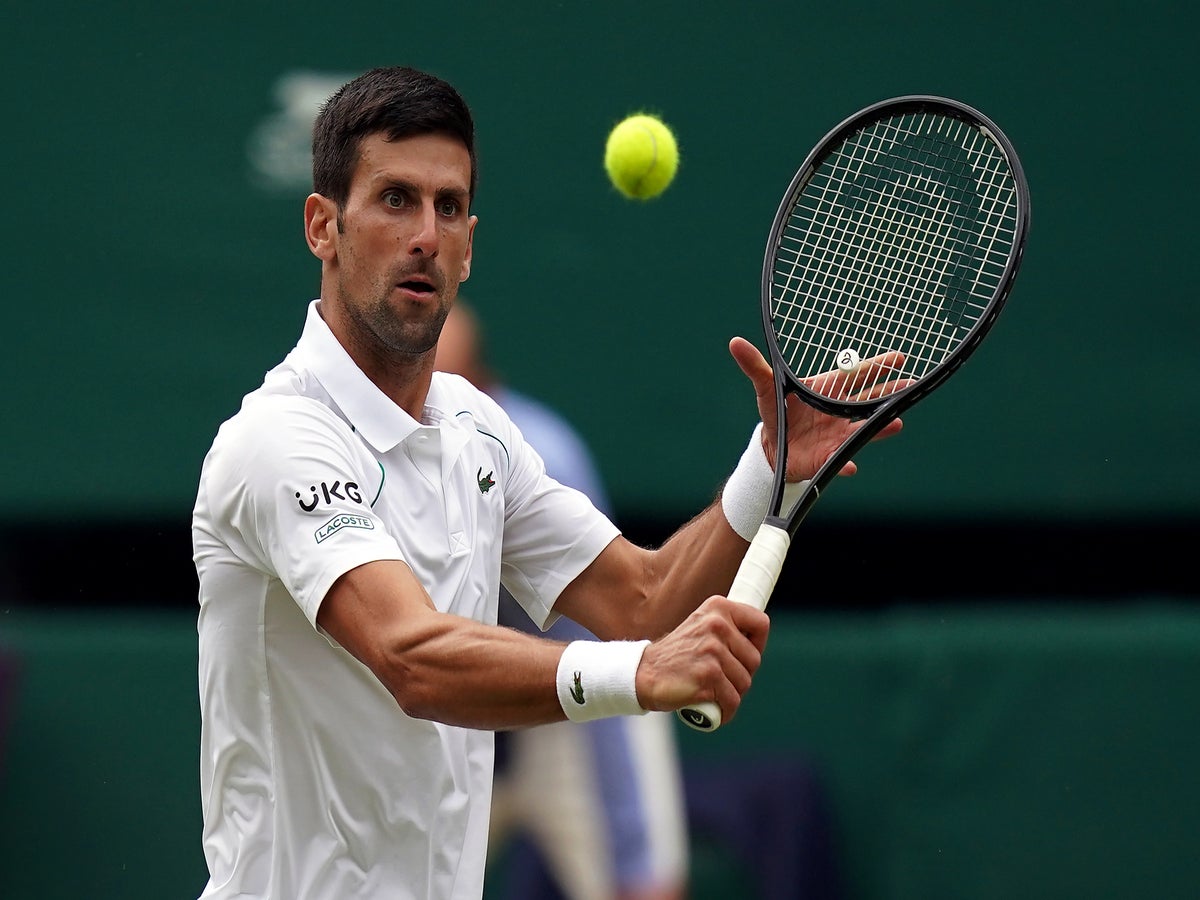 Novak Djokovic eyes year-end No1 record as he returns at Paris Masters |  The Independent