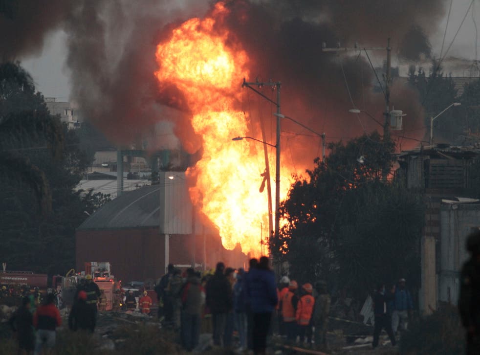 MEXICO-EXPLOSION GAS