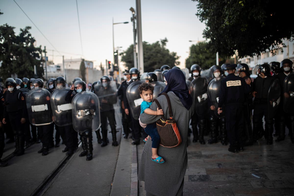 Moroccans protest vaccine pass required for work, travel