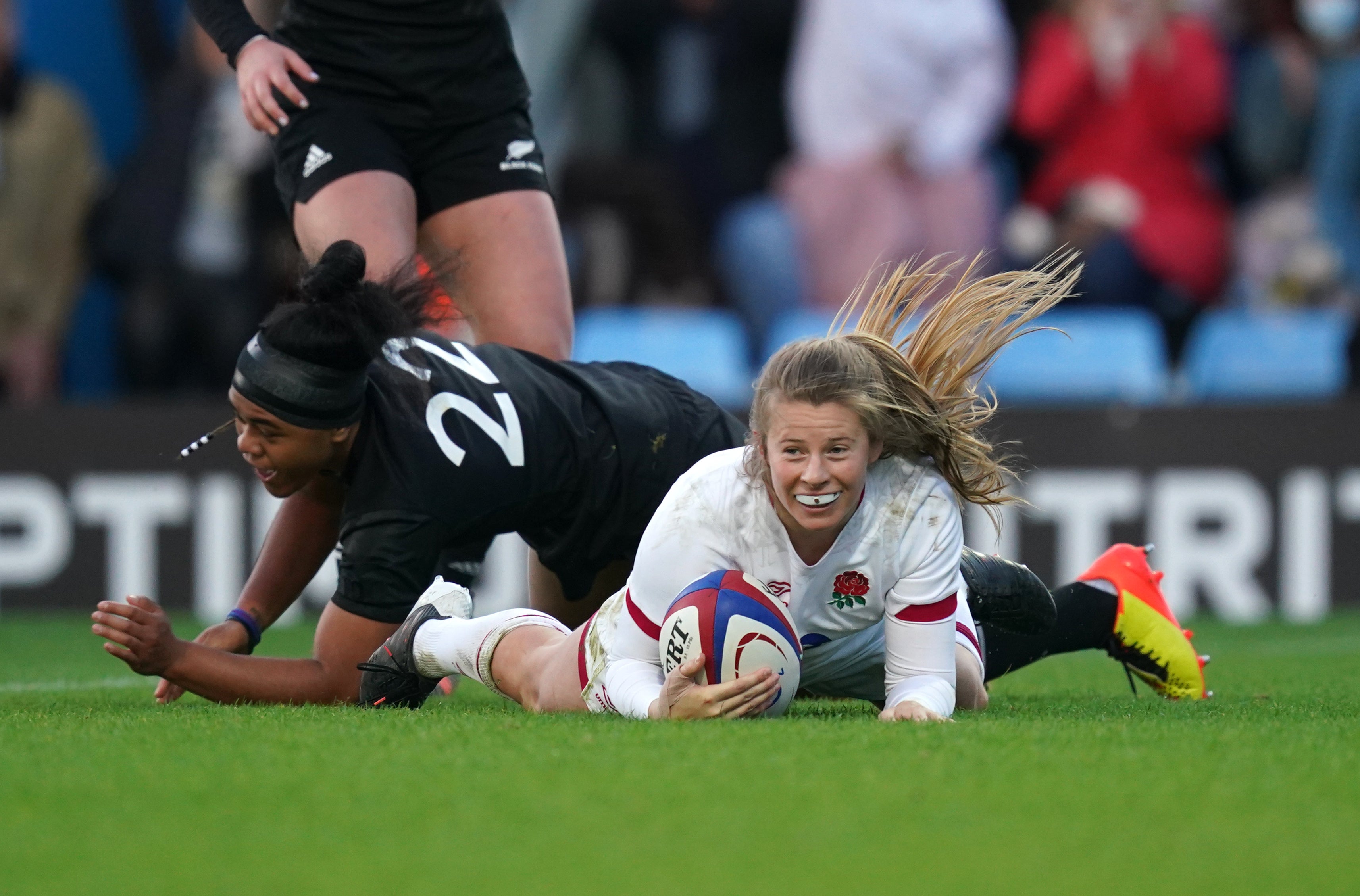 England Women laid down a marker ahead of next year’s World Cup with a comprehensive 43-12 victory over reigning champions New Zealand (David Davies/PA)