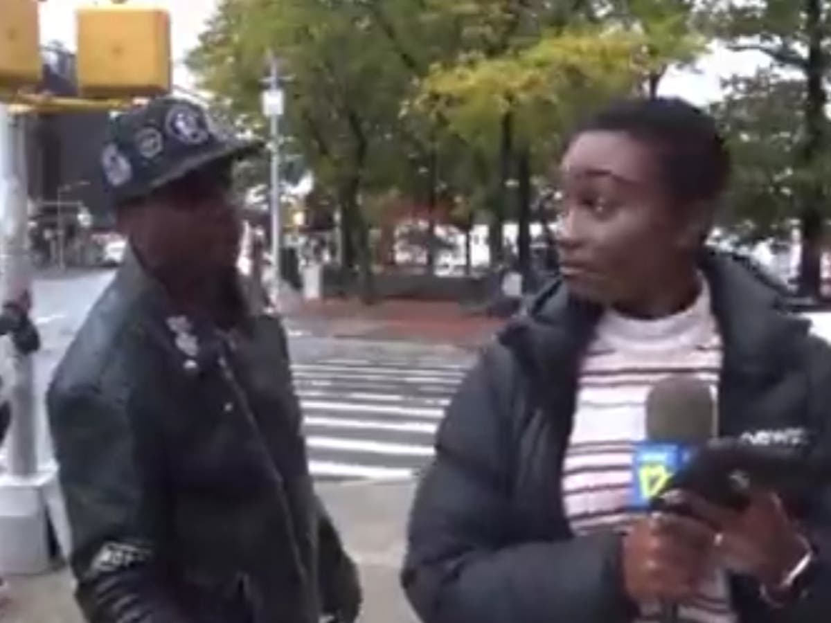 Journalist posts video of man harassing her as she sets up live shot