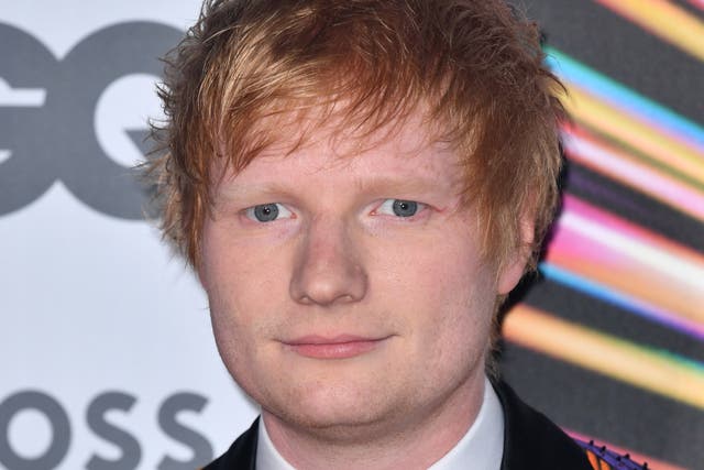 <p>Ed Sheeran </p>