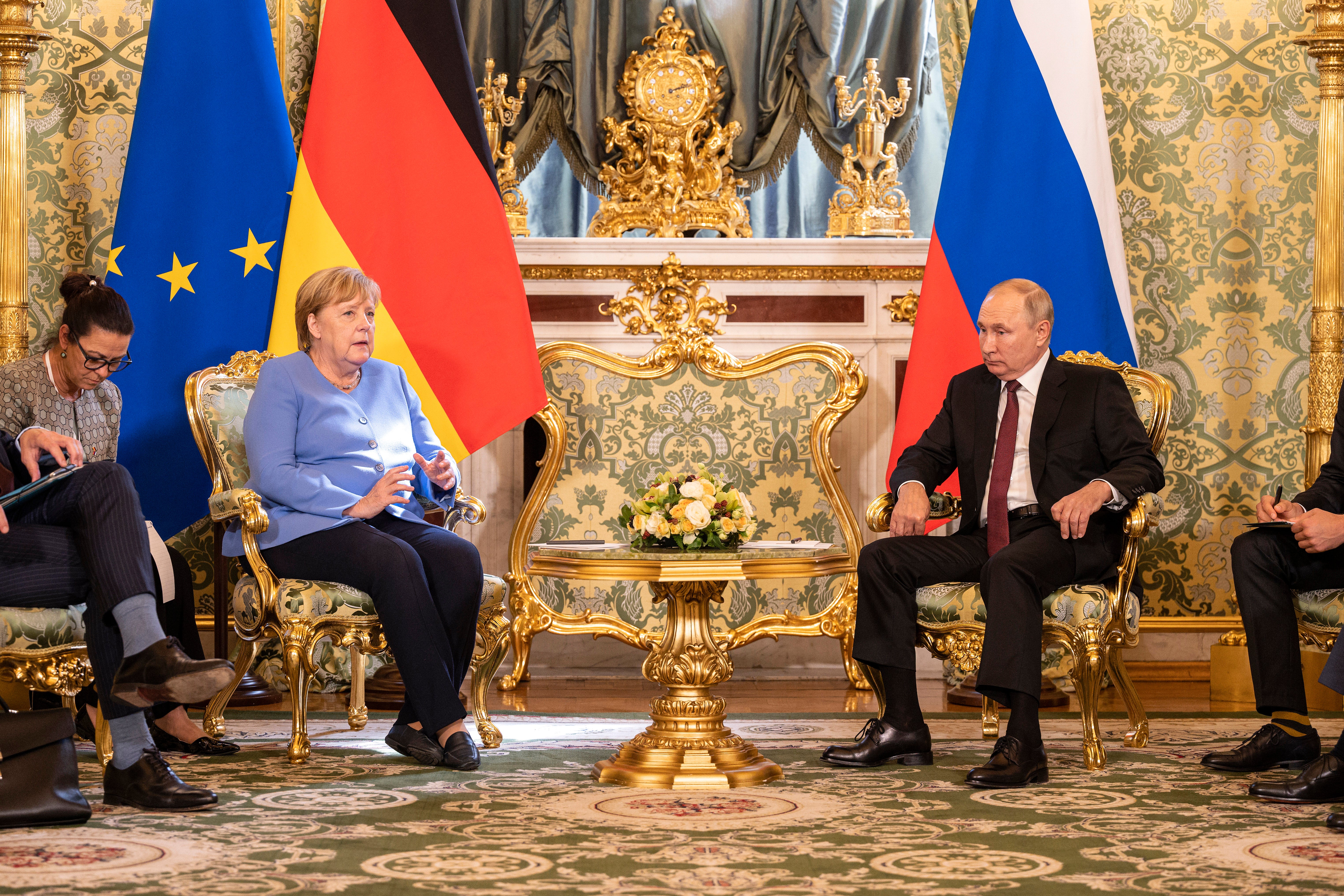 Germany is more dependent on Russian gas since Merkel’s decision to accelerate the closure of nuclear power stations in 2011