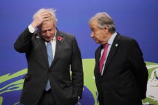 Cop26 – latest news: Boris Johnson welcomes world leaders as China’s Xi Jinping to unveil climate plan