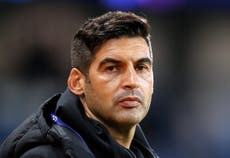 Paulo Fonseca: Former Roma and Shakhtar manager relives harrowing escape from war in Ukraine