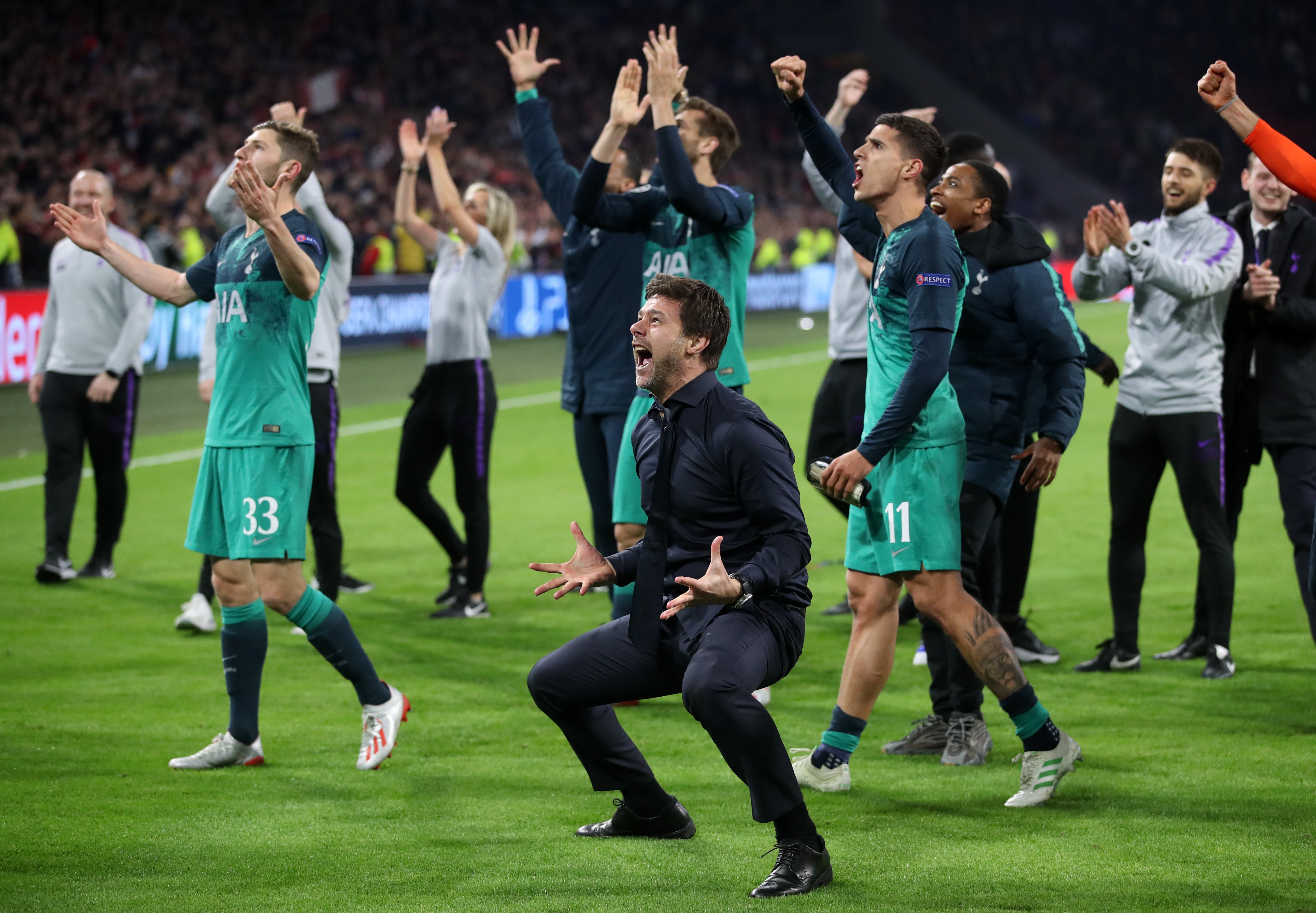 Mauricio Pochettino oversaw some memorable moments at Tottenham (Adam Davy/PA)