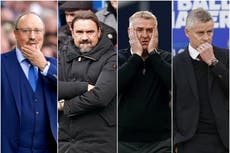 Other Premier League managers under pressure as Spurs sack Nuno Espirito Santo