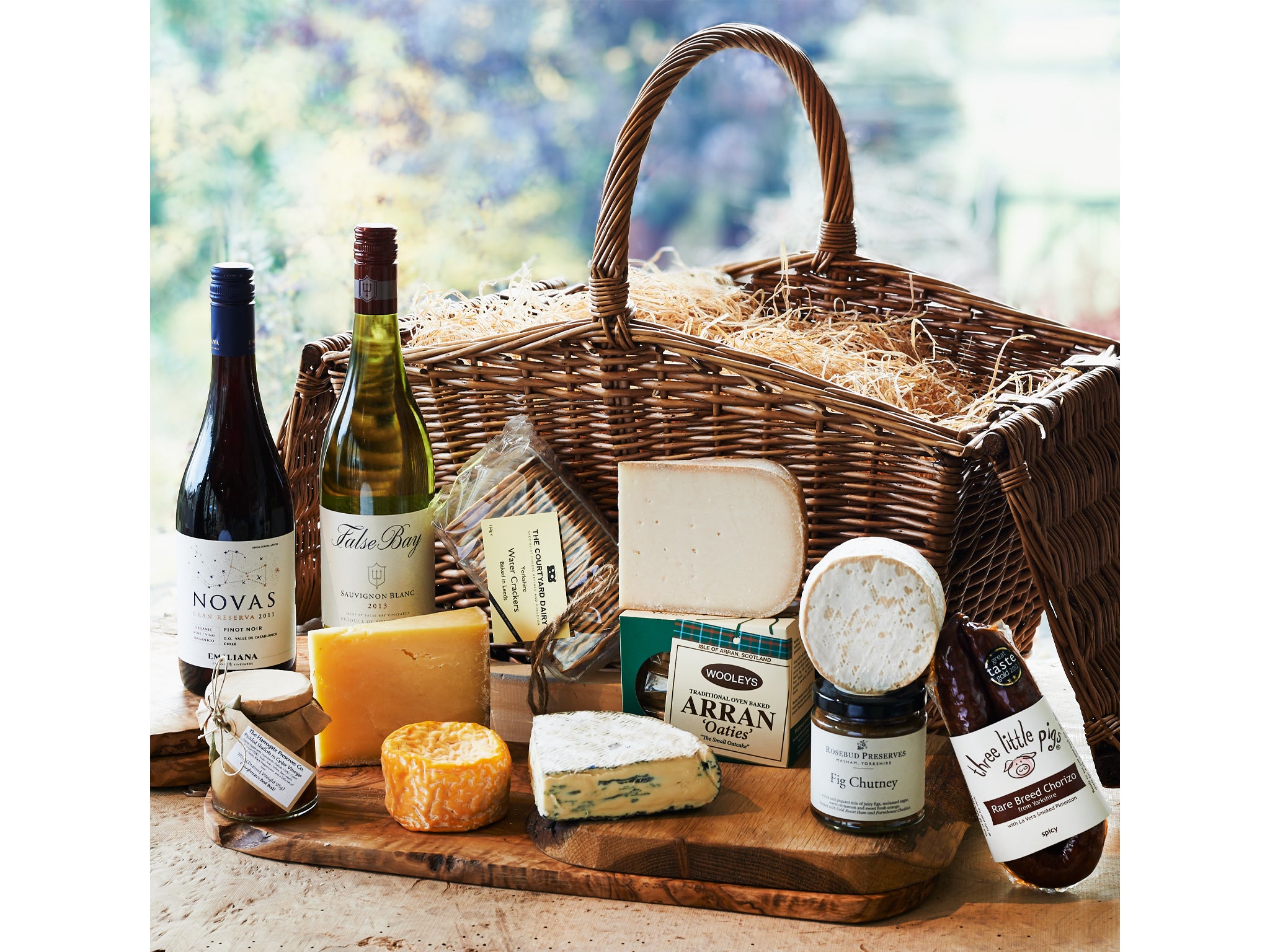 best cheese baskets for christmas