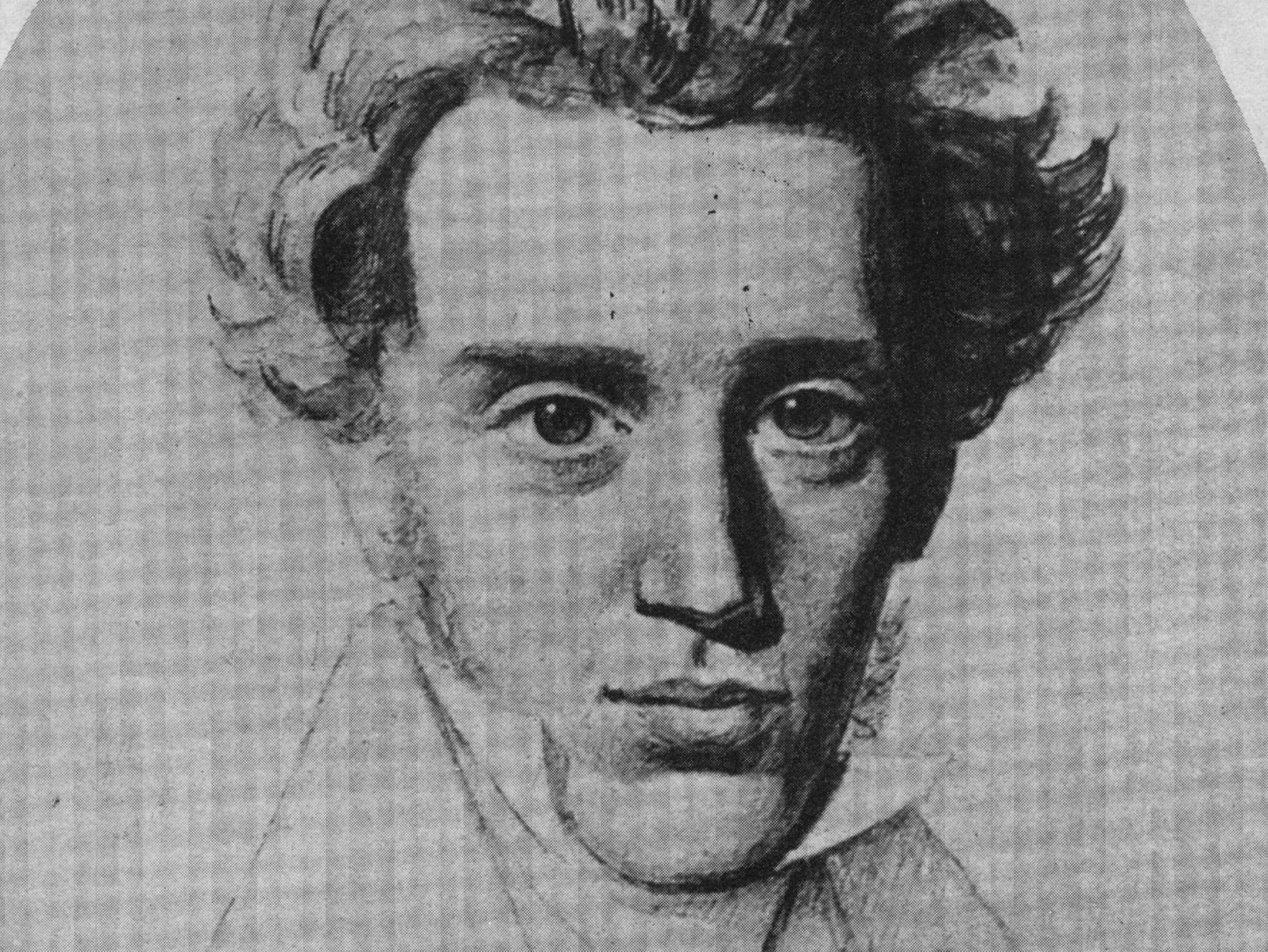 Great Dane: the 19th-century philosopher Soren Kierkegaard