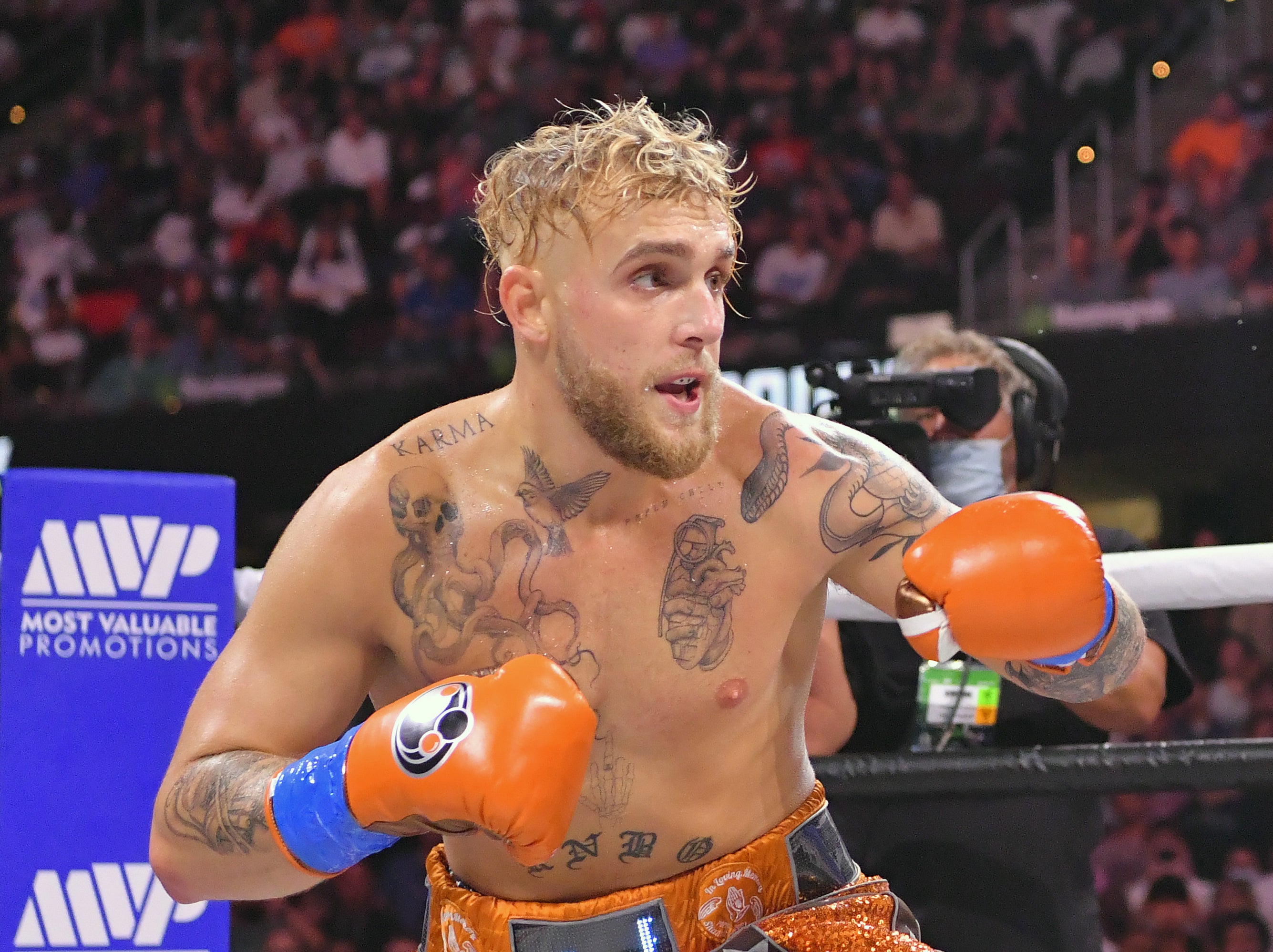 Jake Paul vs Andre August LIVE Boxing fight updates and results