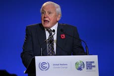 Cop26 Glasgow news – live: David Attenborough urges leaders to turn ‘tragedy into triumph’ as summit begins