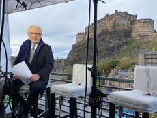 CNN’s Wolf Blitzer mocked for reporting on Cop26 from Edinburgh – as conference gets under way in Glasgow