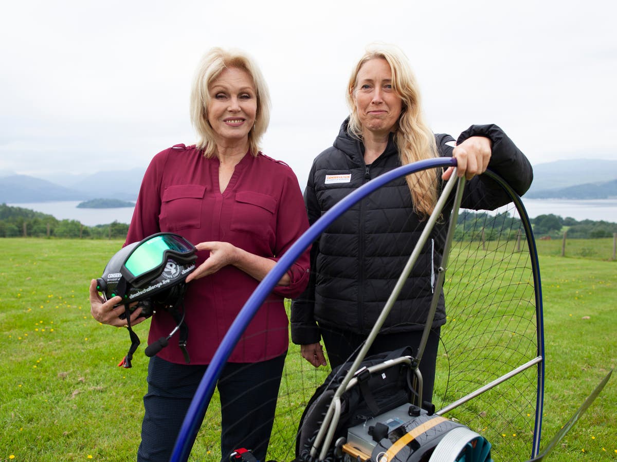 Joanna Lumley and the Human Swan: The incredible true story of Sacha Dench