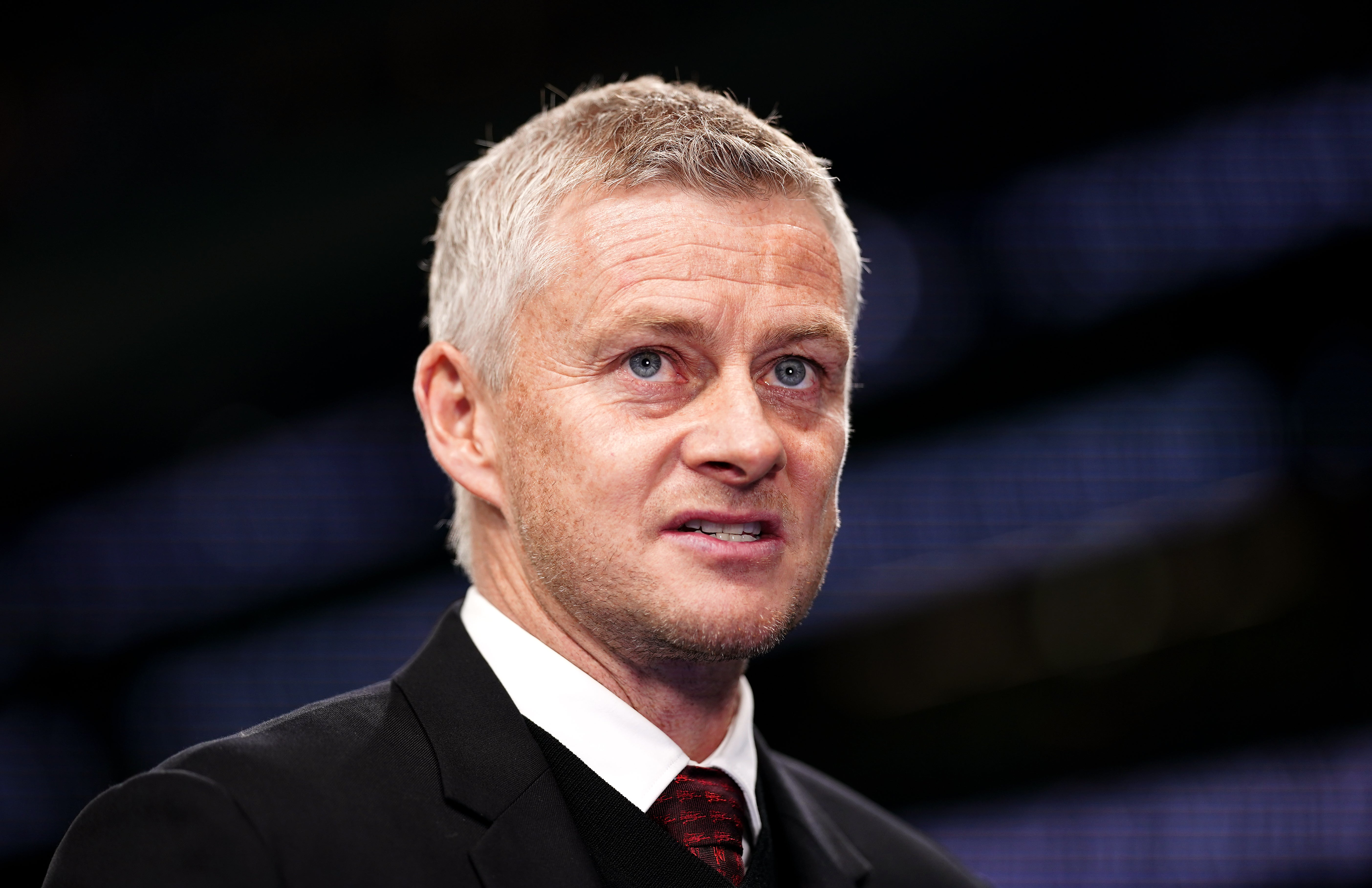 Ole Gunnar Solskjaer insists he thrives on criticism (John Walton/PA)