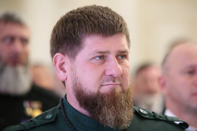 <p>Head of the Chechen Republic Ramzan Kadyrov</p>