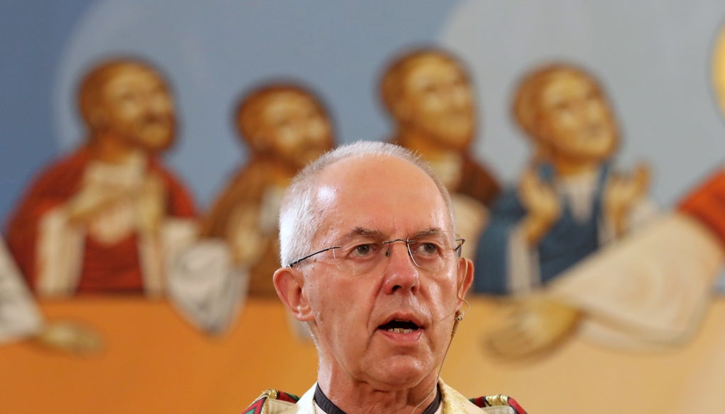 Archbishop of Canterbury Justin Welby apologises for saying Cop26 leaders would be ‘cursed’