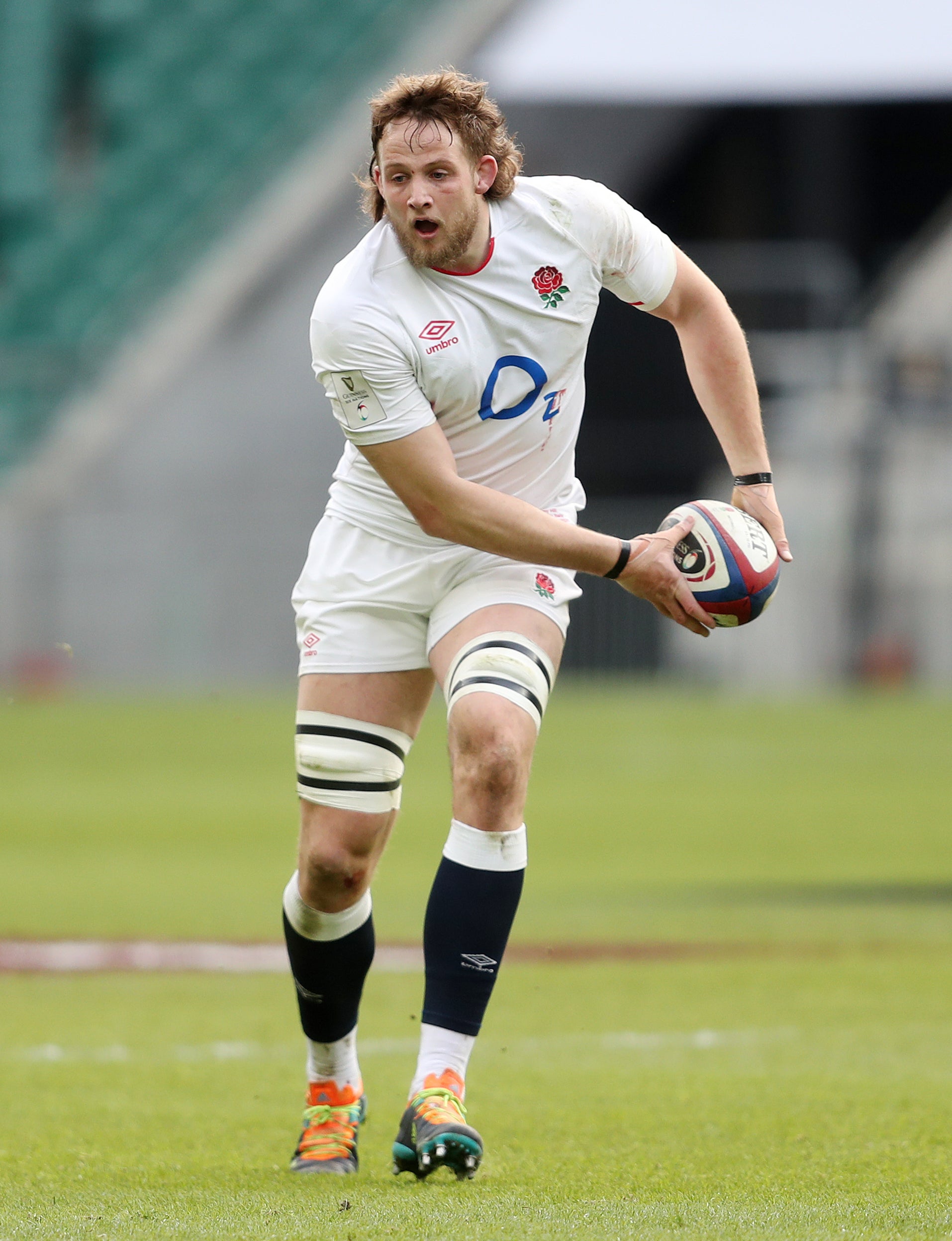 Jonny Hill enjoys working under Eddie Jones (David Davies/PA).