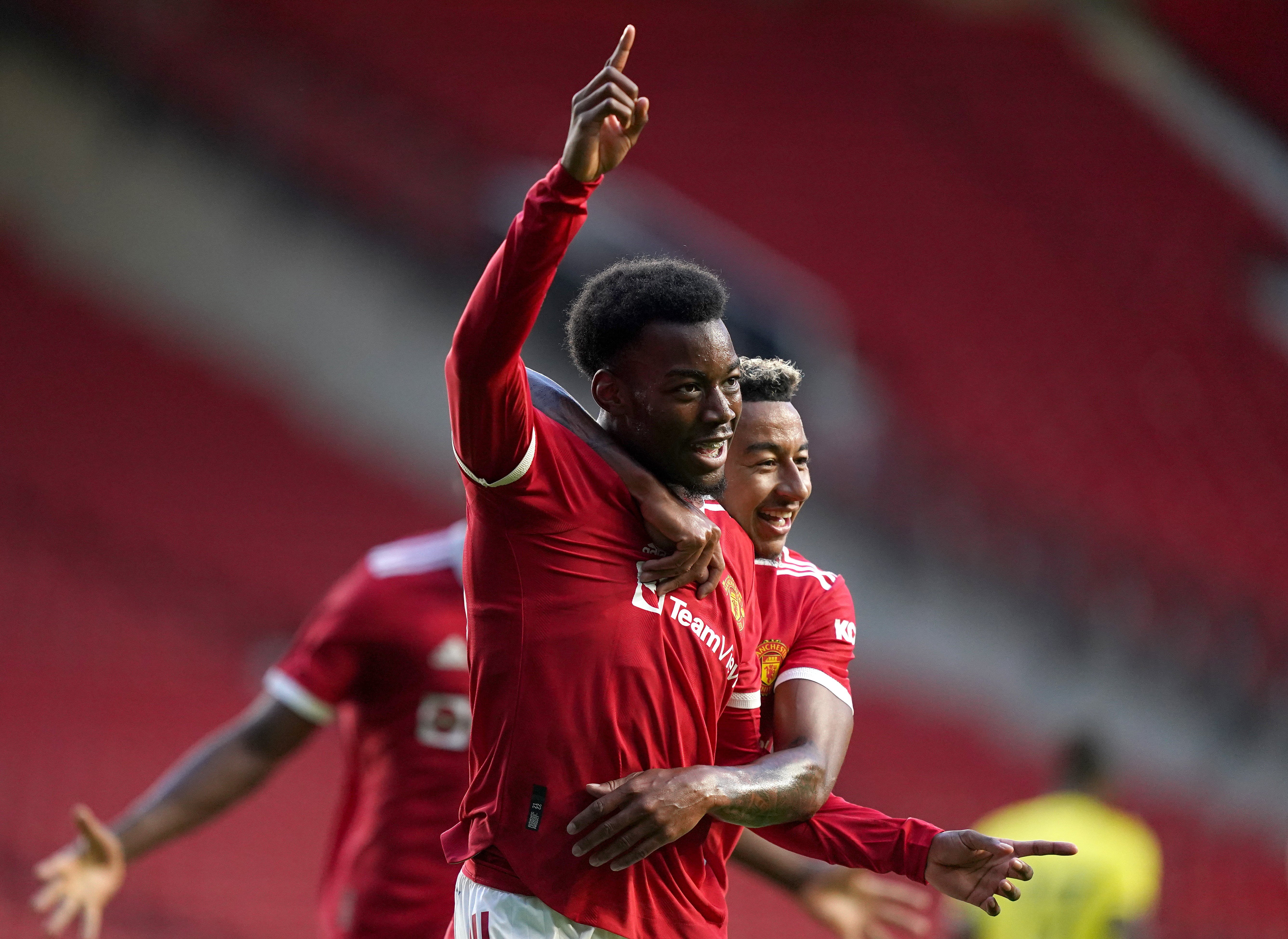 Anthony Elanga has made three senior appearances for Manchester United (Nick Potts/PA)