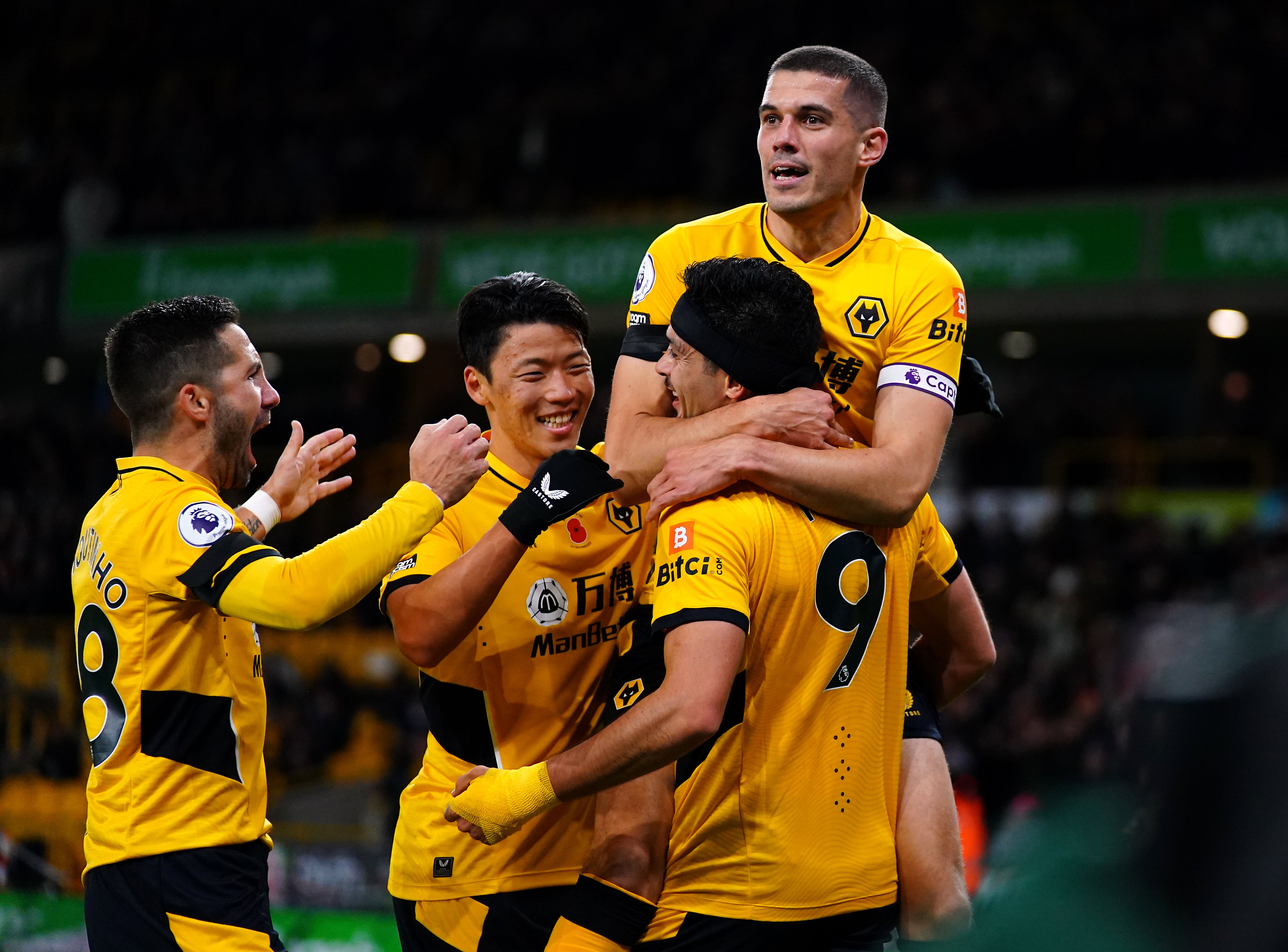 Wolves have won four of their last five games (Nick Potts/PA)