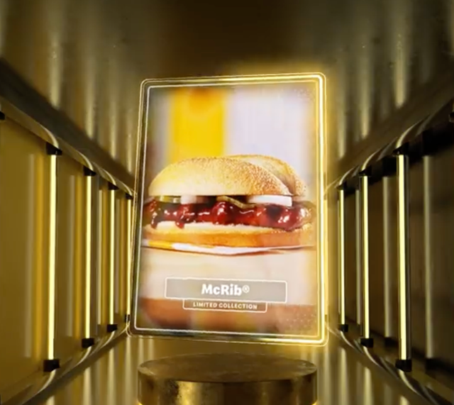 <p>McDonald's famous McRib is now an NFT</p>