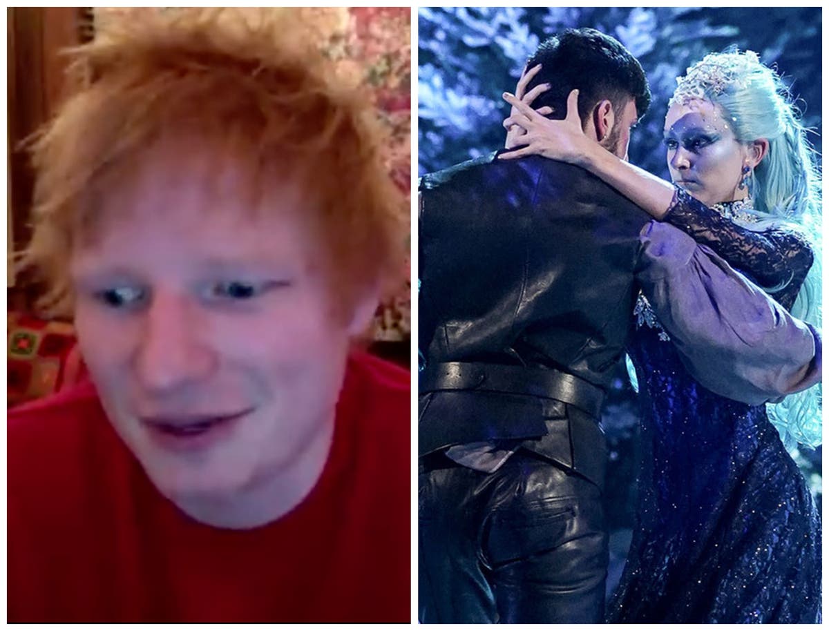Ed Sheeran is rooting for Rose Ayling-Ellis on Strictly after perfect Halloween tango