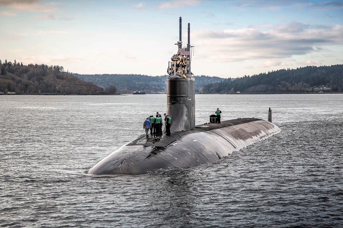 Navy fires 2 top officers of submarine damaged in collision