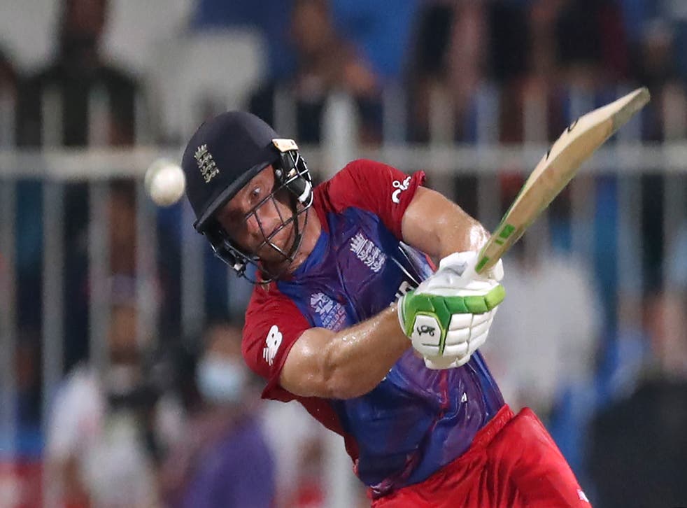 Jos Buttler has been in top form at the T20 World Cup (Aijaz Rahi/AP)