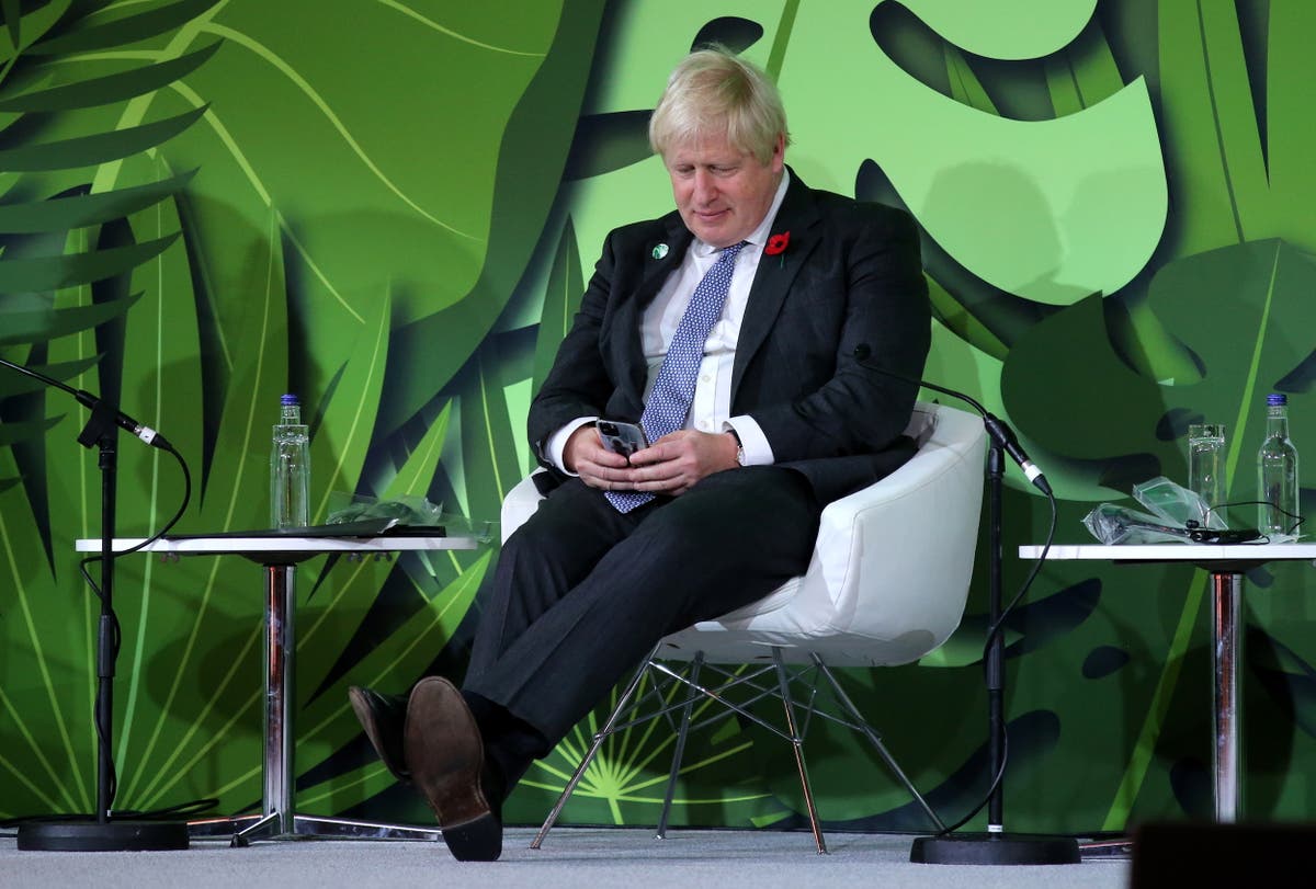 Boris Johnson to hold press conference from Cop26 climate summit