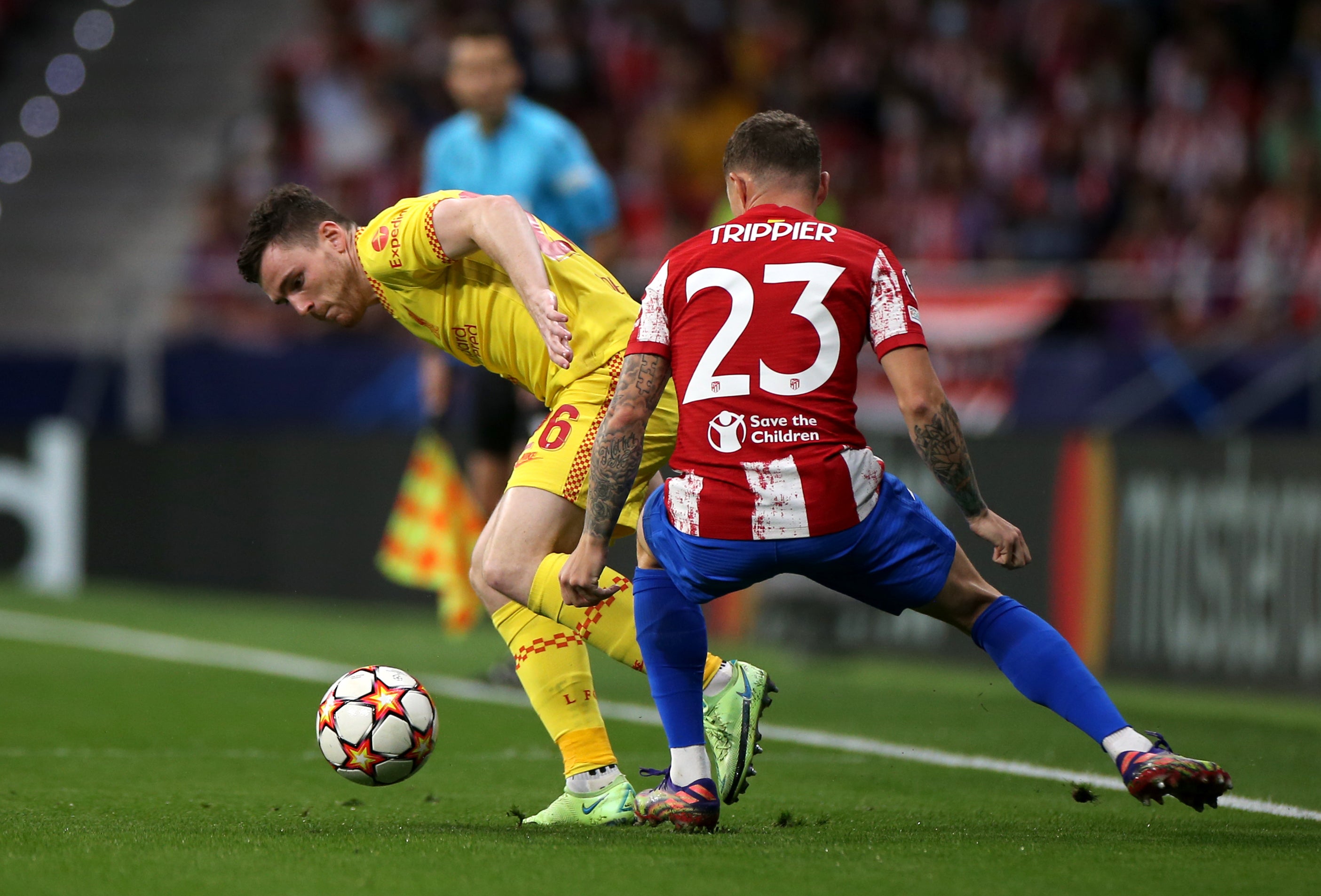 Kieran Trippier (right) insists Atletico are out for the win (Isabel Infantes/PA)