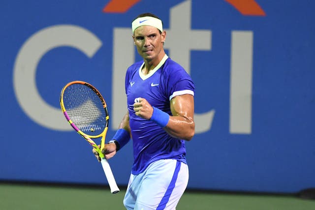 <p>Rafa Nadal last competed at the Citi Open in August  </p>