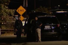 Teen killed and three injured in shooting during Halloween party at California city councillor’s home