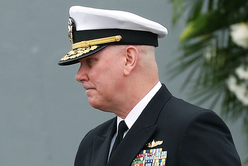 Biden taps Navy admiral to be Joint Chiefs vice chairman