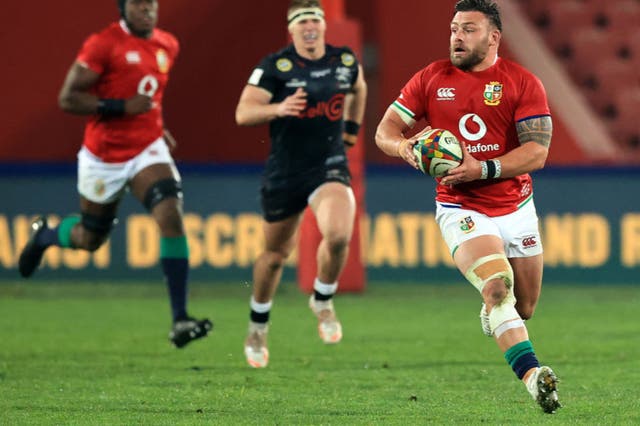 <p>The British and Irish Lions prop failed a late fitness test</p>
