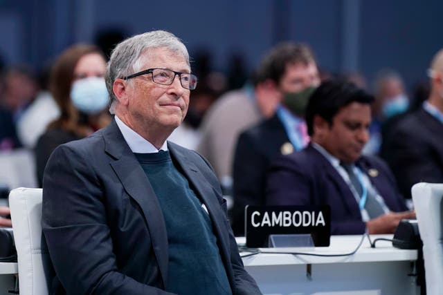 <p>Bill Gates has been the subject of bizarre conspiracy theories about Covid-19 vaccines </p>